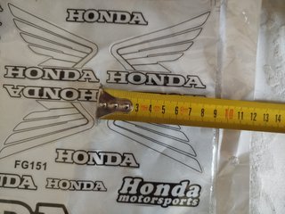 Adhesivos Honda