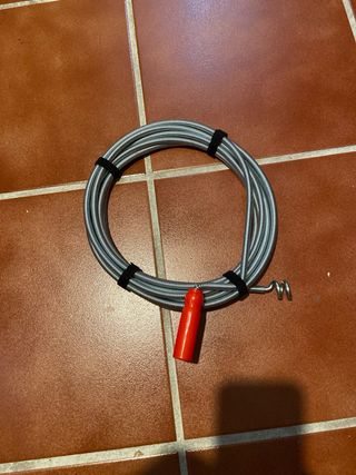 Espiral limpieza tuberías