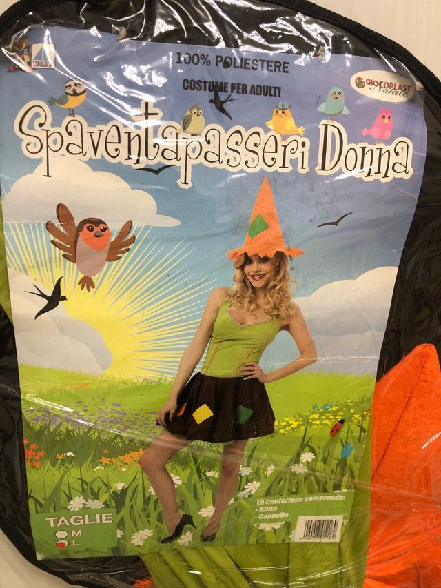 Vestito spaventapasseri donna