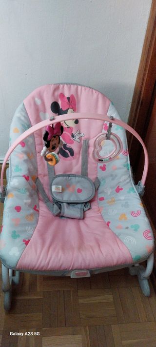 Mecedora Hamaca Bebe Niña Minnie 