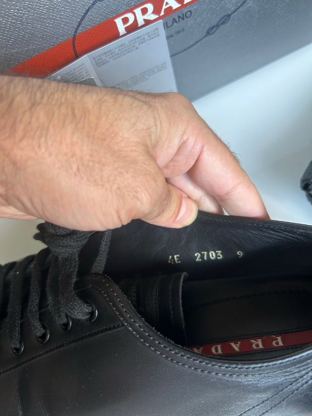 Zapatillas Prada talla 9 negras