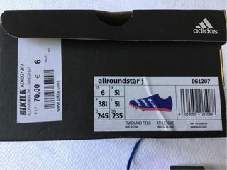 Zapatillas tacos atletismo