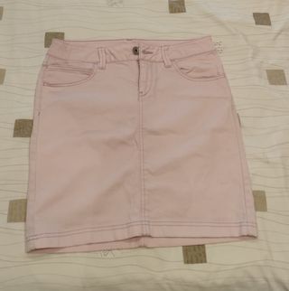 Falda rosa marca Esprit Denim