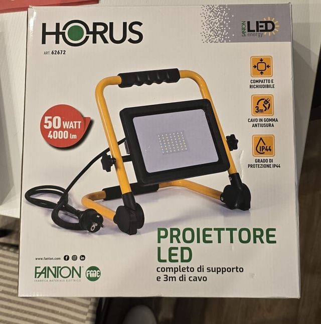 Faretto a led da cantiere