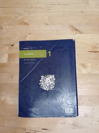 Libro 1°Bachillerato Filosofia