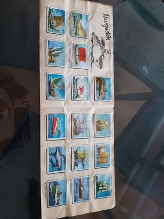 Álbum cromos conocimientos universales