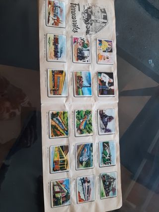 Álbum cromos conocimientos universales