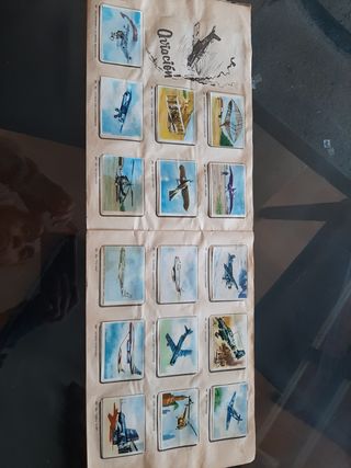 Álbum cromos conocimientos universales