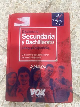 Diccionario secundaira y bachiller