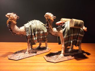 Figuras lotes Belén camello de pie 14 cm