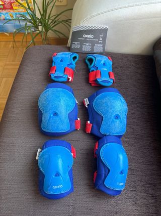 Protecciones de patinaje para niño