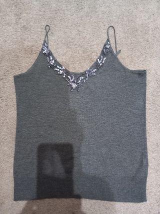 Top punto gris fiesta massimo duti 