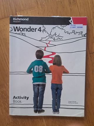 Wonder 4 libro de inglés 4 primaria