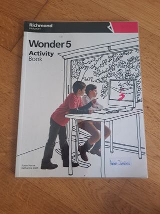 Wonder 5 libro inglés 5 primaria