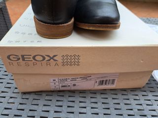 Tronchetti GEOX neri nappa taglia 38 stile texano