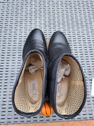 Tronchetti GEOX neri nappa taglia 38 stile texano