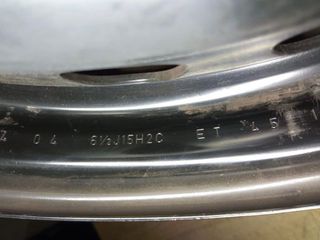 Llanta chapa "15 pulgadas de Renault (4x100)