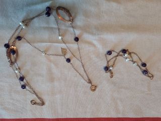 Bracciale con perle e ametiste