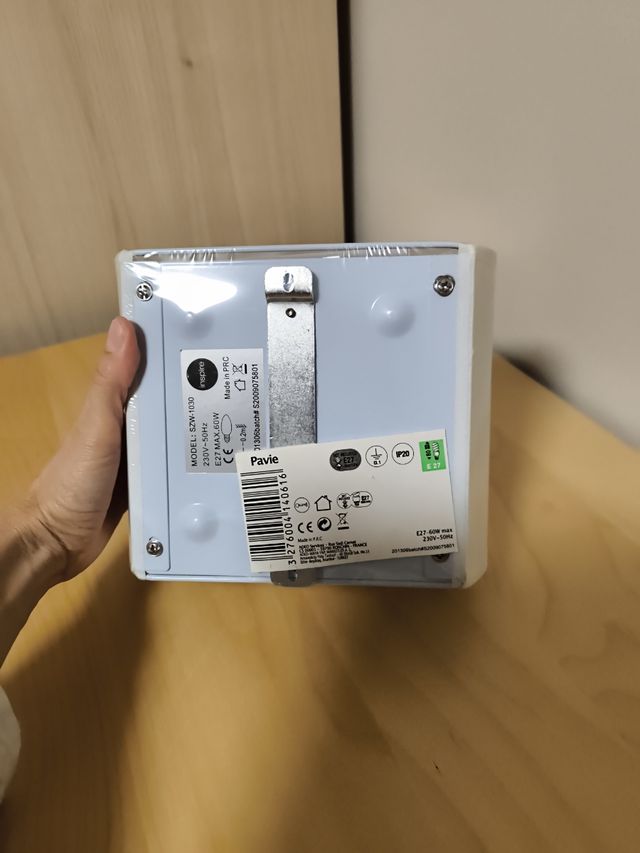 Aplique luz lampara pared