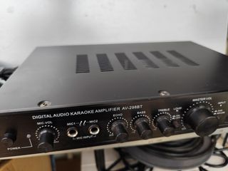 Amplificador karaoke hif