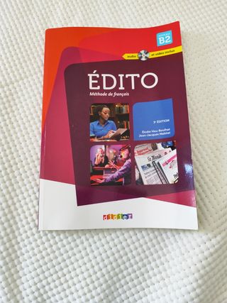 Libro francés echo B2 Delf