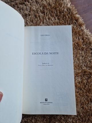 Escola da noite de Lee Child