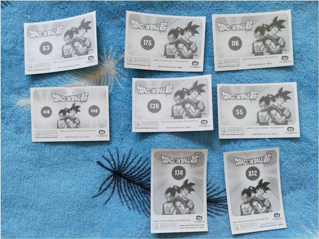 Dragon ball super cromos