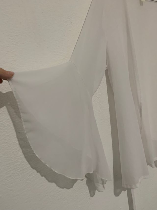 Camicia semitrasparente Lumina