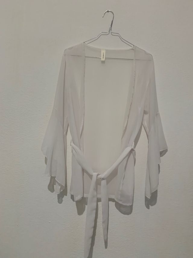 Camicia semitrasparente Lumina