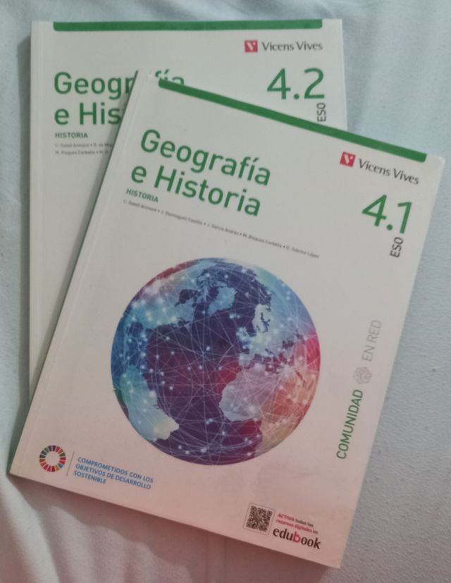 Libros de 4° Eso Geografia e Historia