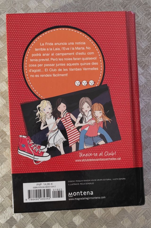 2 Libros Vambes Vermelles.