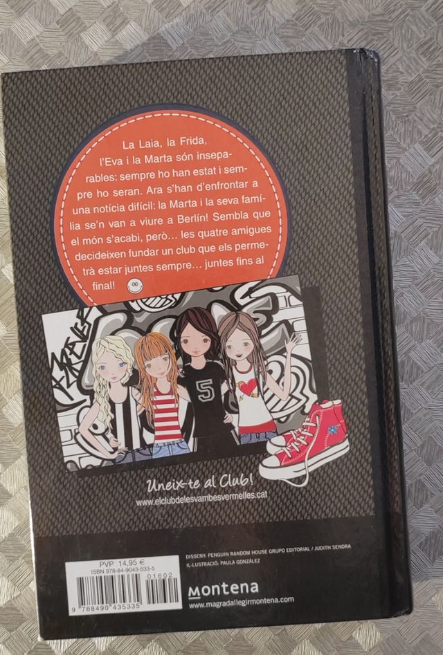 2 Libros Vambes Vermelles.