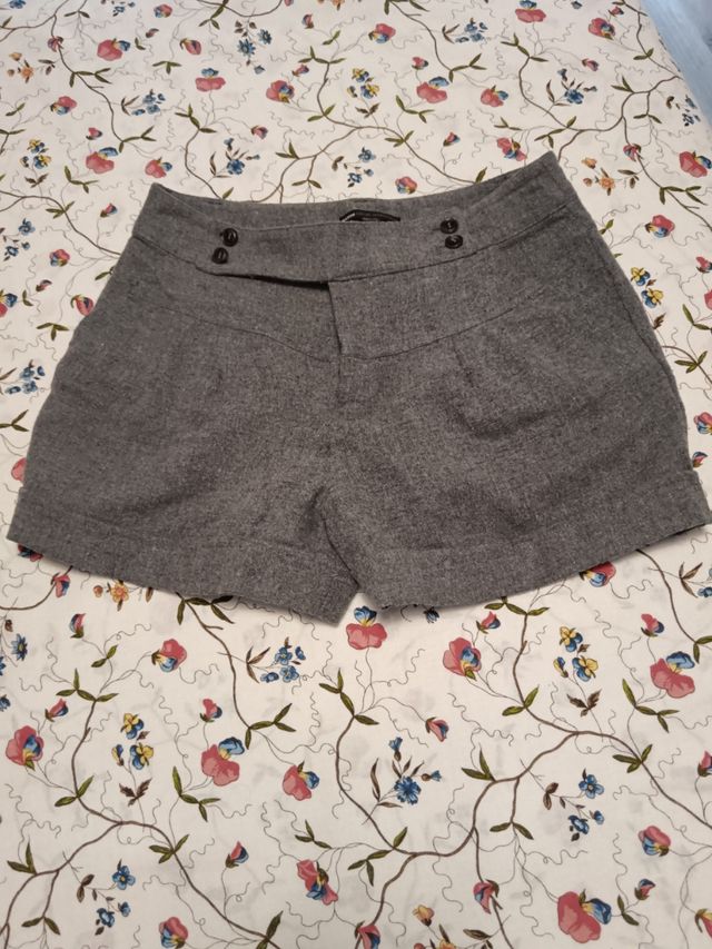 Pantalón corto mujer talla S mango