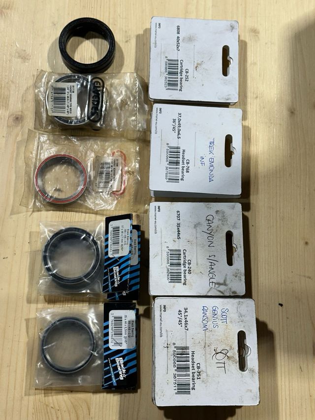 Liquidazione cuscinetti sterzo