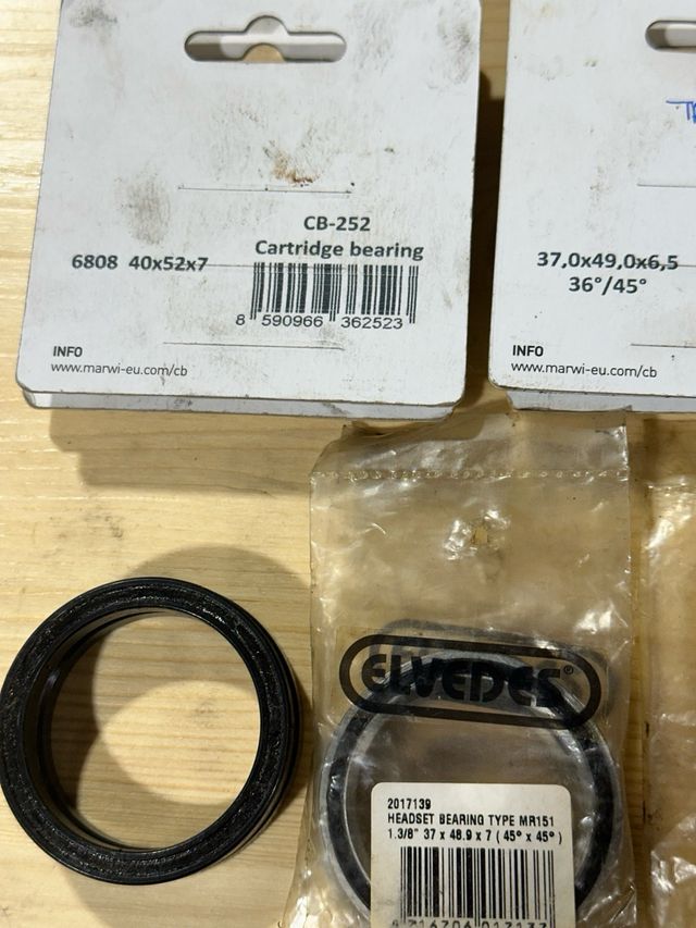 Liquidazione cuscinetti sterzo