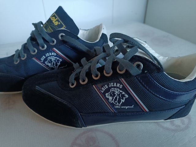 Tenis Lois de piel,número 35