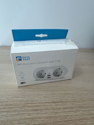 Garza enchufe inteligente con 2 usb 