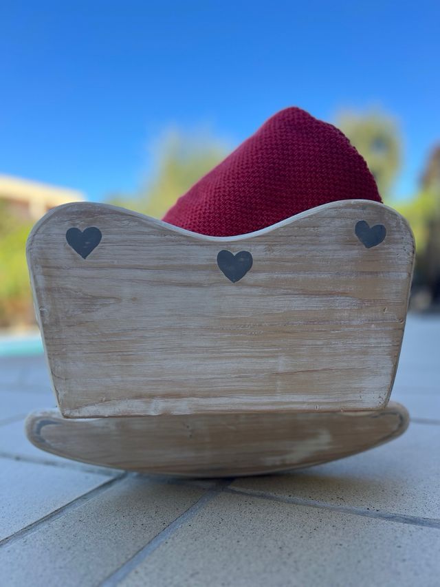 CUNA MADERA. PARA BAÑO O JUGAR