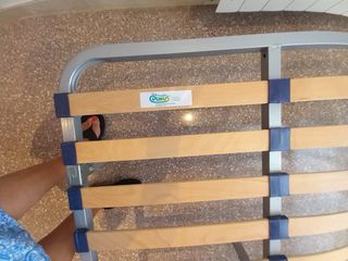 Somier y colchón 105cm