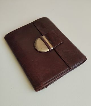 Cartera Billetera Vintage años 60 Piel 