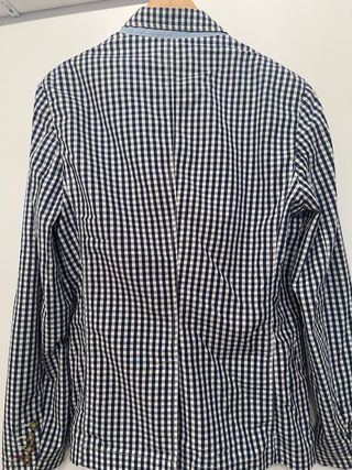 Chaqueta cuadros MANGO TALLA 50