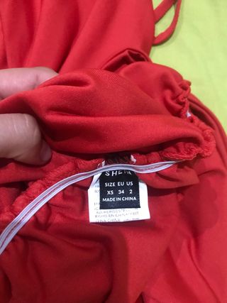 vestido rojo