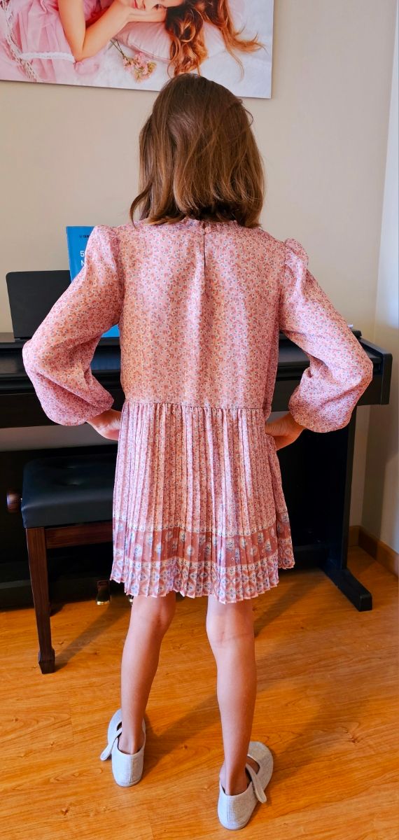 Vestido niña mayoral talla 7 122 cms