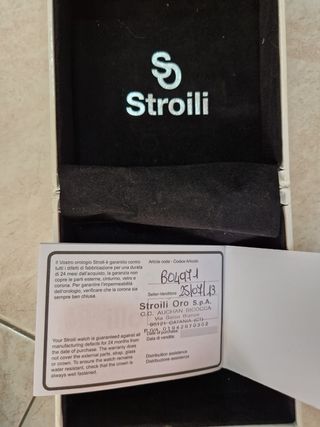 Orologio Stroili Oro Donna a fascia