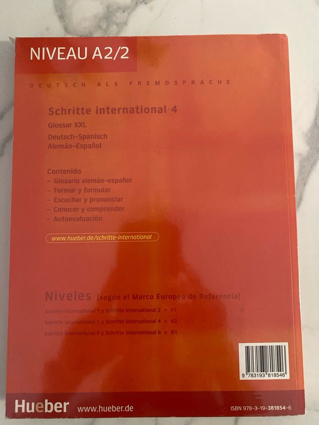 Schritte International. Deutsch. Hueber