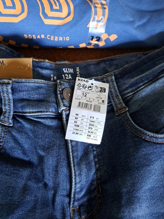 Felpa e jeans 12 anni