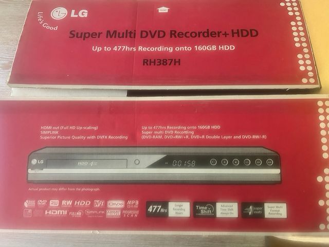 Reproductor dvd recorder + HDD