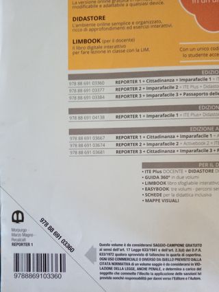 Reporter 1+Imparafacile 1+Cittadini del 21'secolo