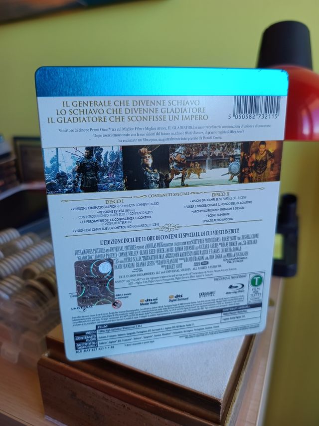 Il Gladiatore bluray steelbox