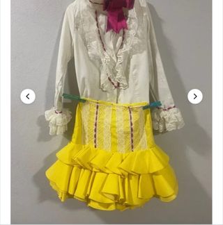 Traje de flamenca niña